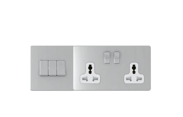 Double Switched Power Socket