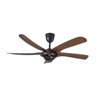 5 curved blades ceiling fan
