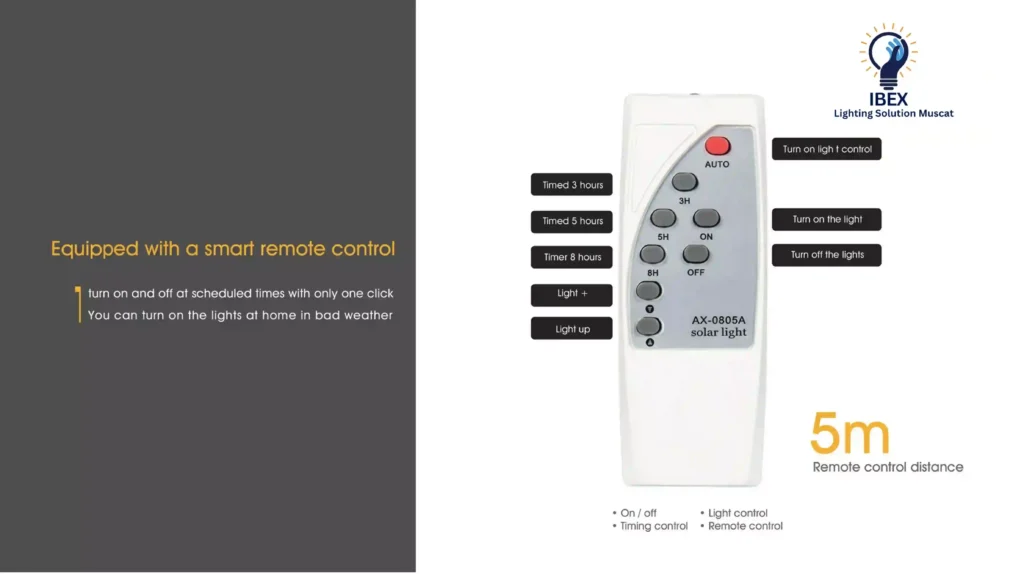 solar remote control