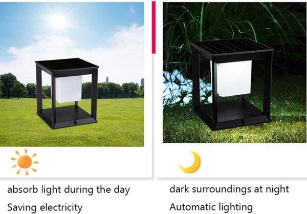 Solar Pillar Light