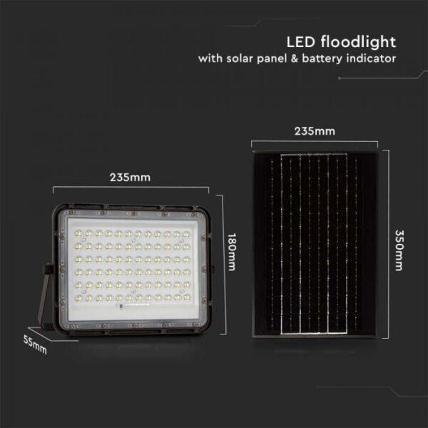 120W LED Solar Floodlight