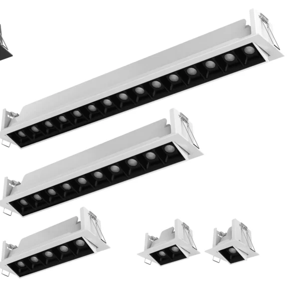 rectangular adjustable downlight