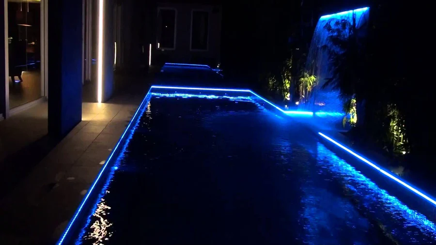 IP68 LED Neon Strip Light – Waterproof Silicone Light for Swimming Pools - Image 10