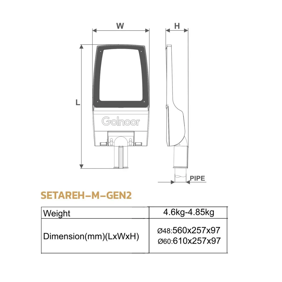 IP66 LED Street Light - Image 3
