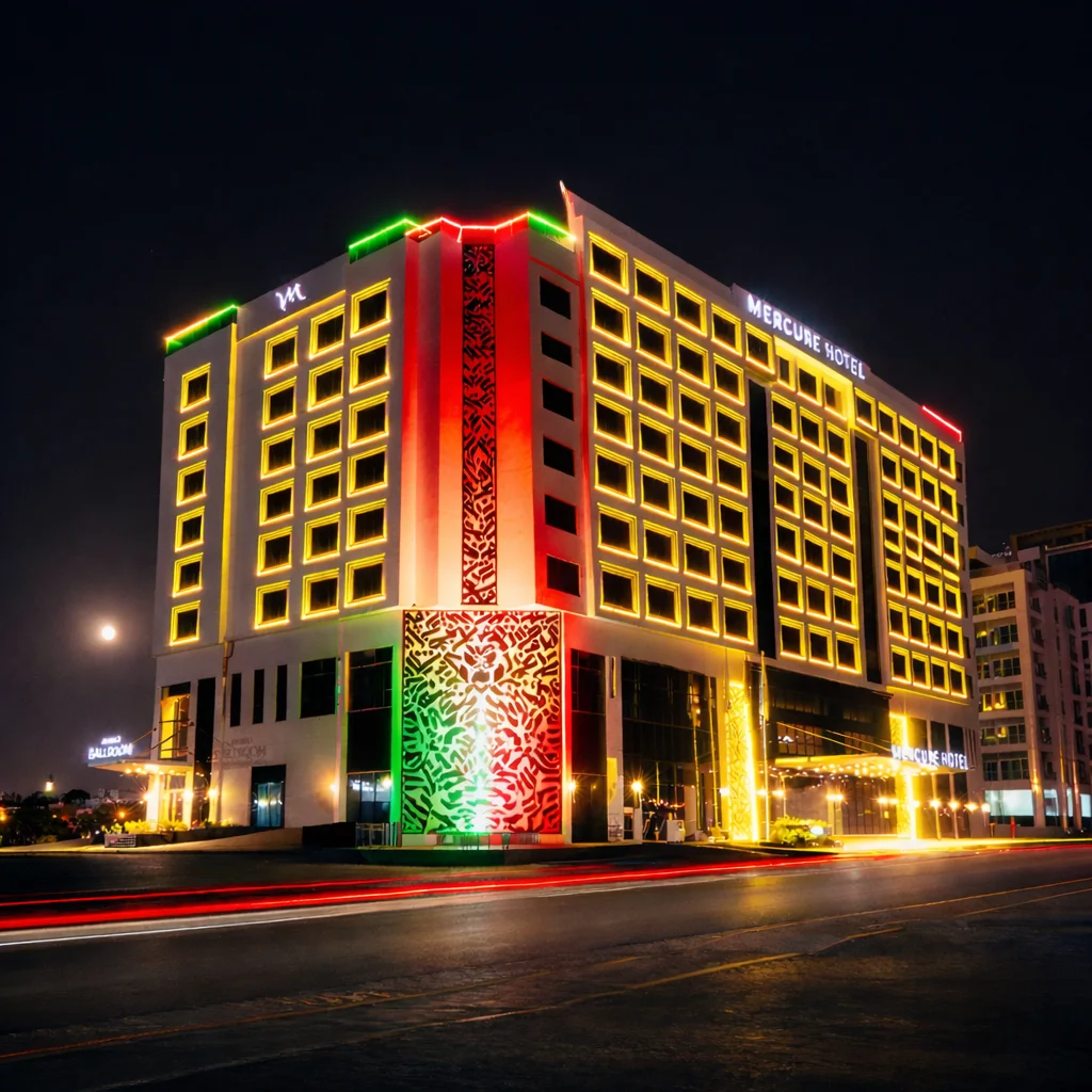 Oman National Day Lighting