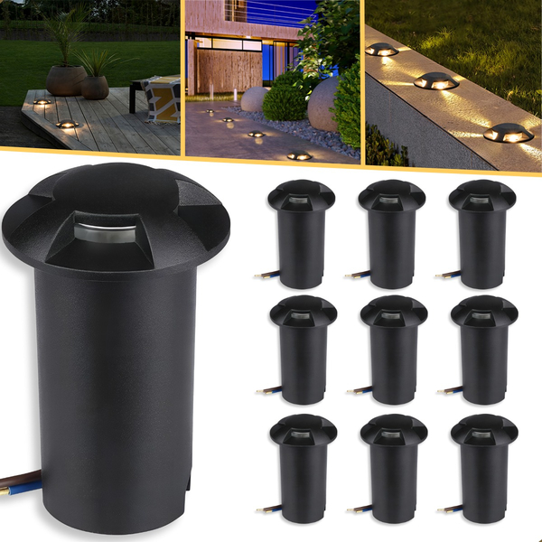 LumaluZ 2W Warm White IP67 Inground LED Light – Outdoor Garden & Pathway Lighting - Image 2
