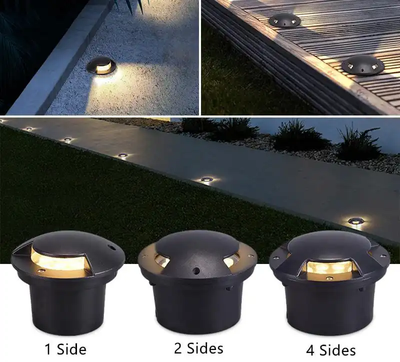 LumaluZ 2W Warm White IP67 Inground LED Light – Outdoor Garden & Pathway Lighting - Image 4