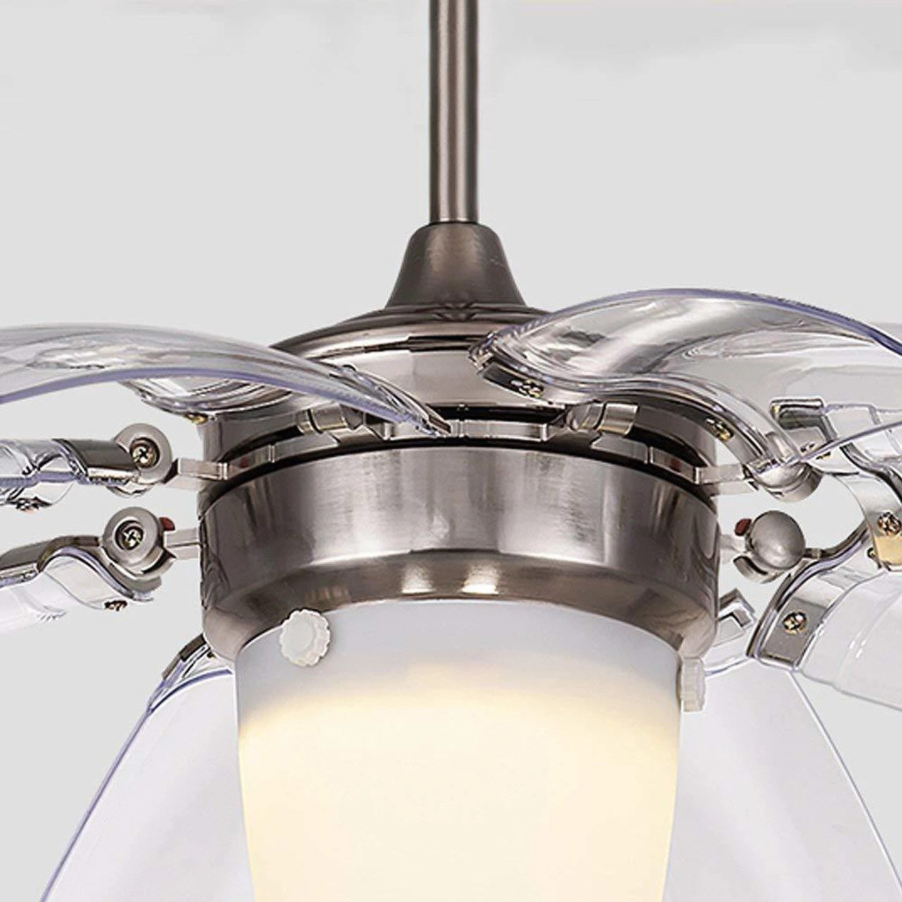 42 Inch Modern Ceiling Fan with LED Light, Remote Control & 8 ABS Blades - Image 2