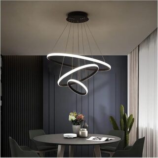 Modern LED Ring Chandelier