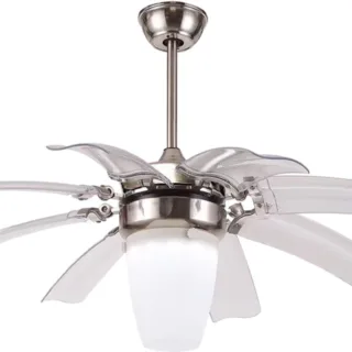 42 Inch Modern Ceiling Fan with LED Light