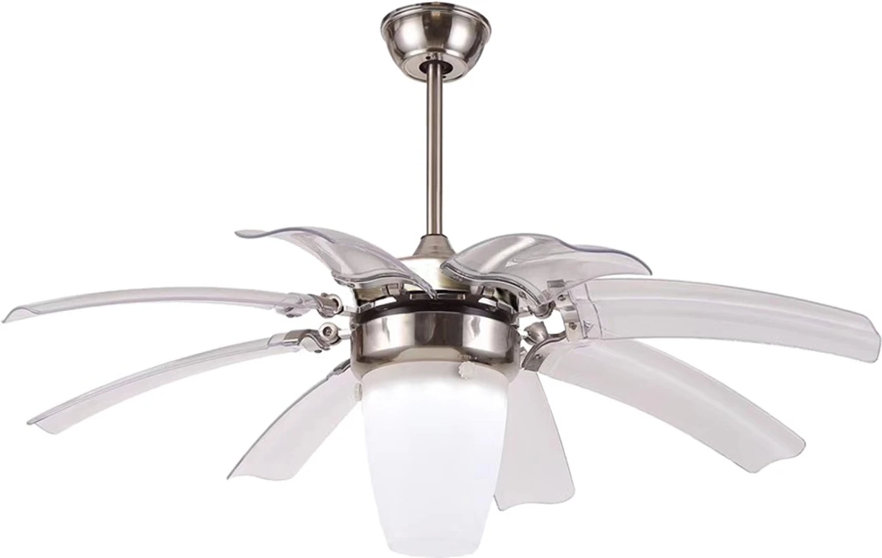 42 Inch Modern Ceiling Fan with LED Light