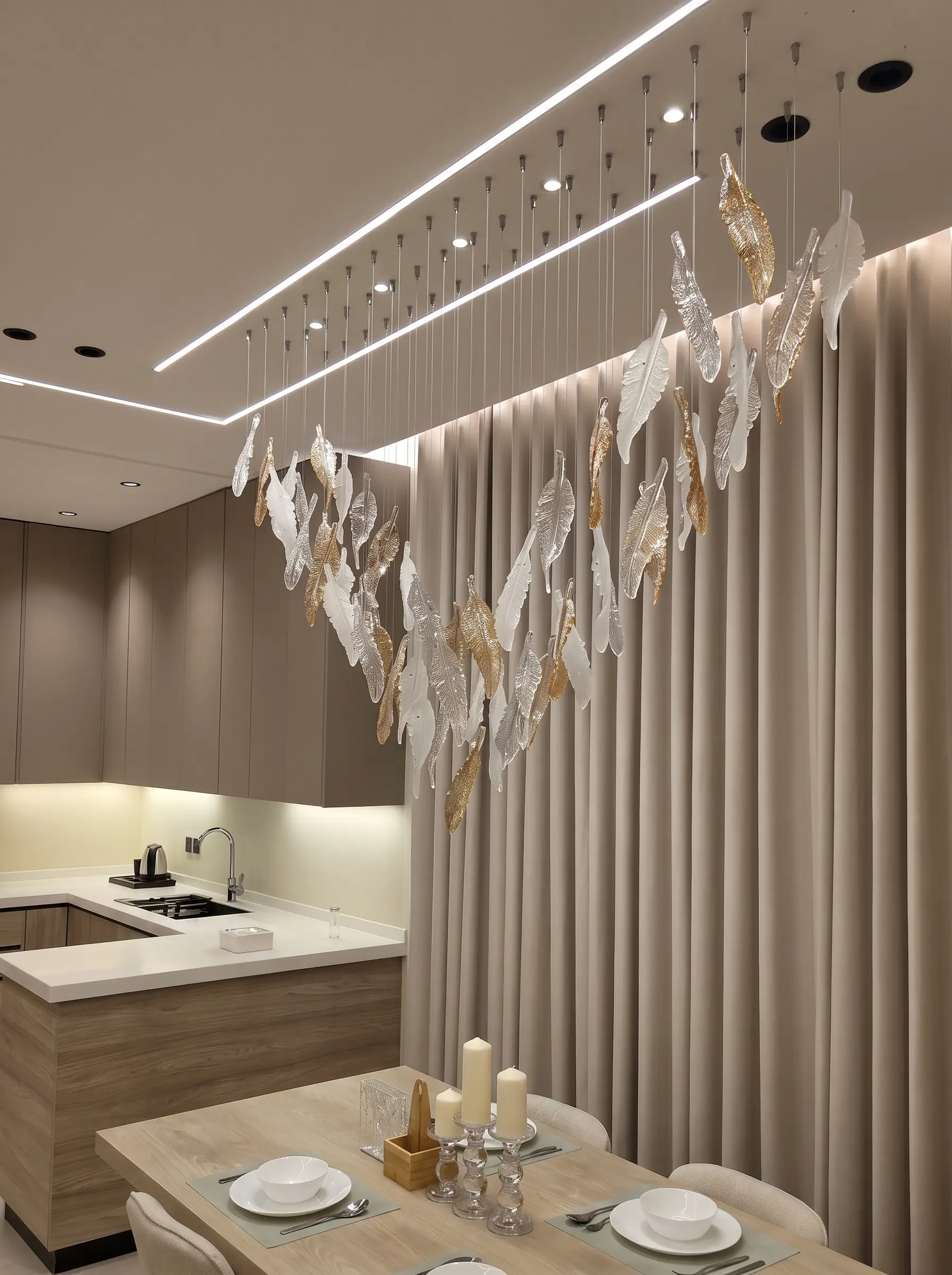 Custom Luxury Chandelier for Luxury Villas | Ibex Lighting Muscat - Image 6